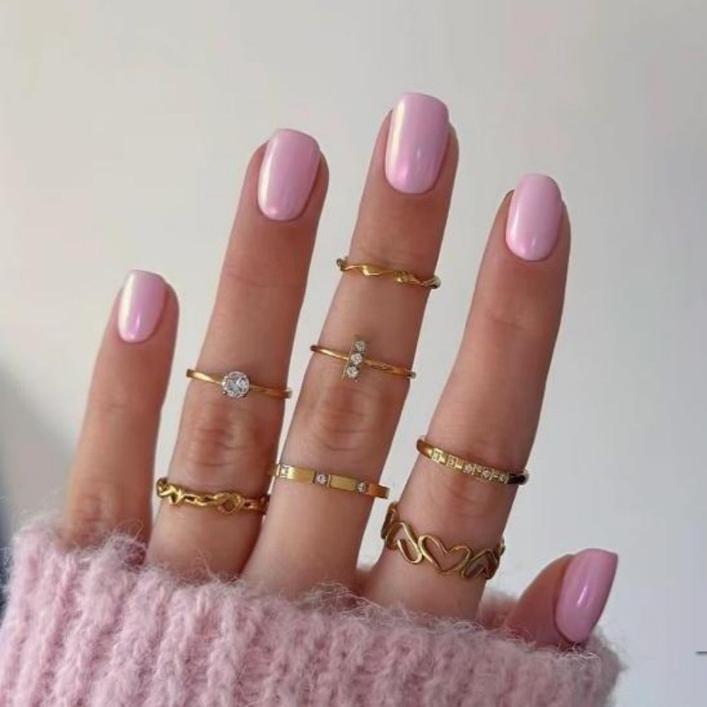 Blush Babe πΈ Short Pink Glossy