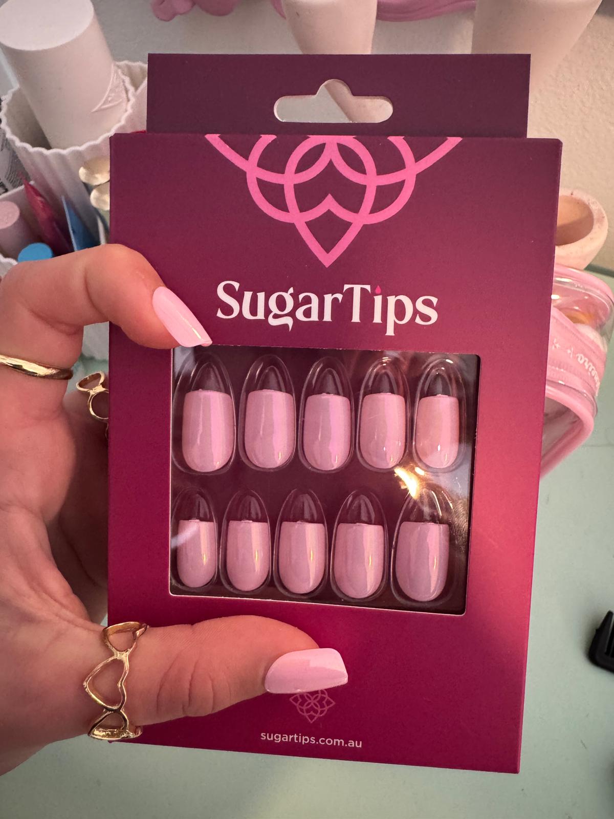 Blush Babe 🌸 Short Pink Glossy