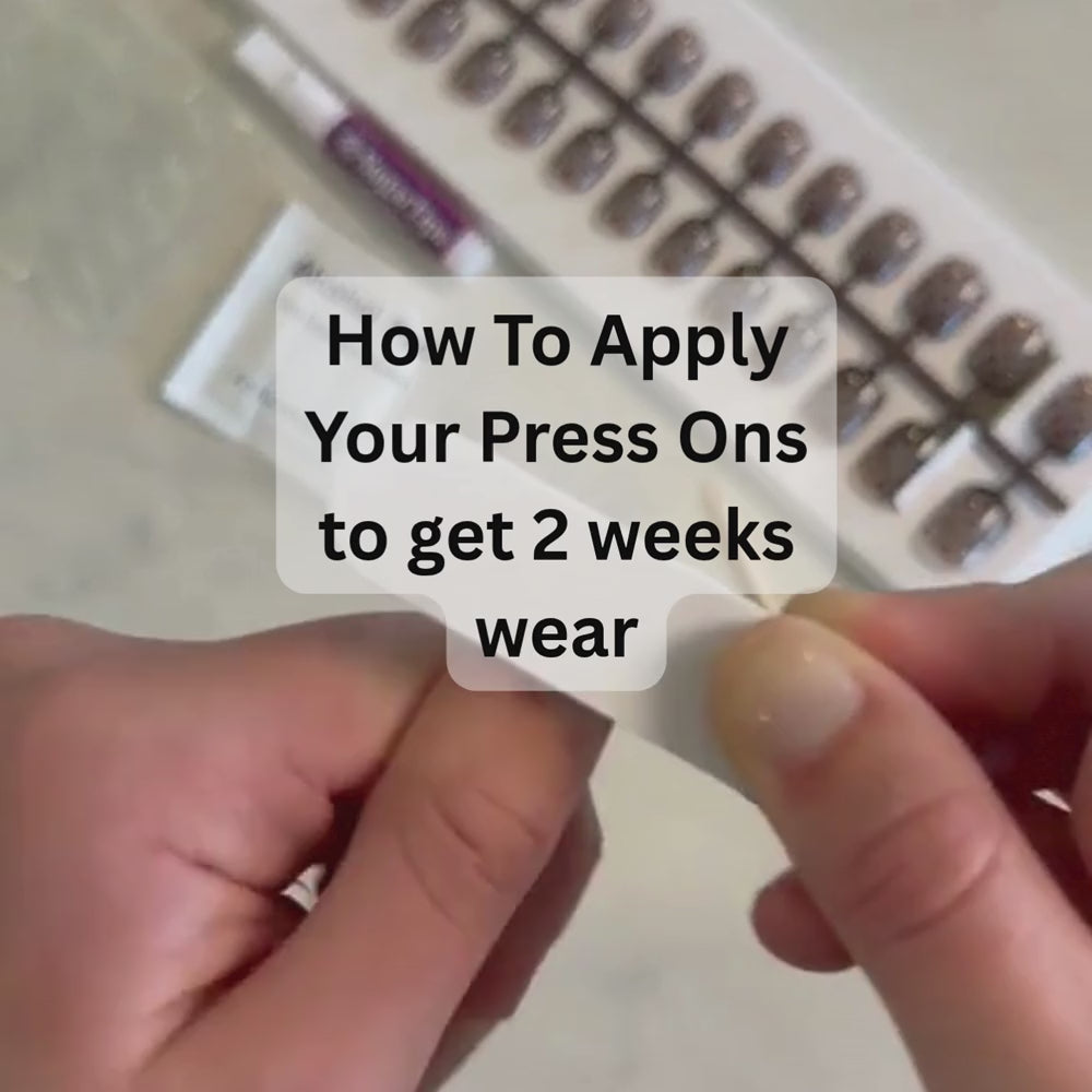 Step-by-step how to apply Sugar Tips press-on nails at home — easy 10 minute application guide