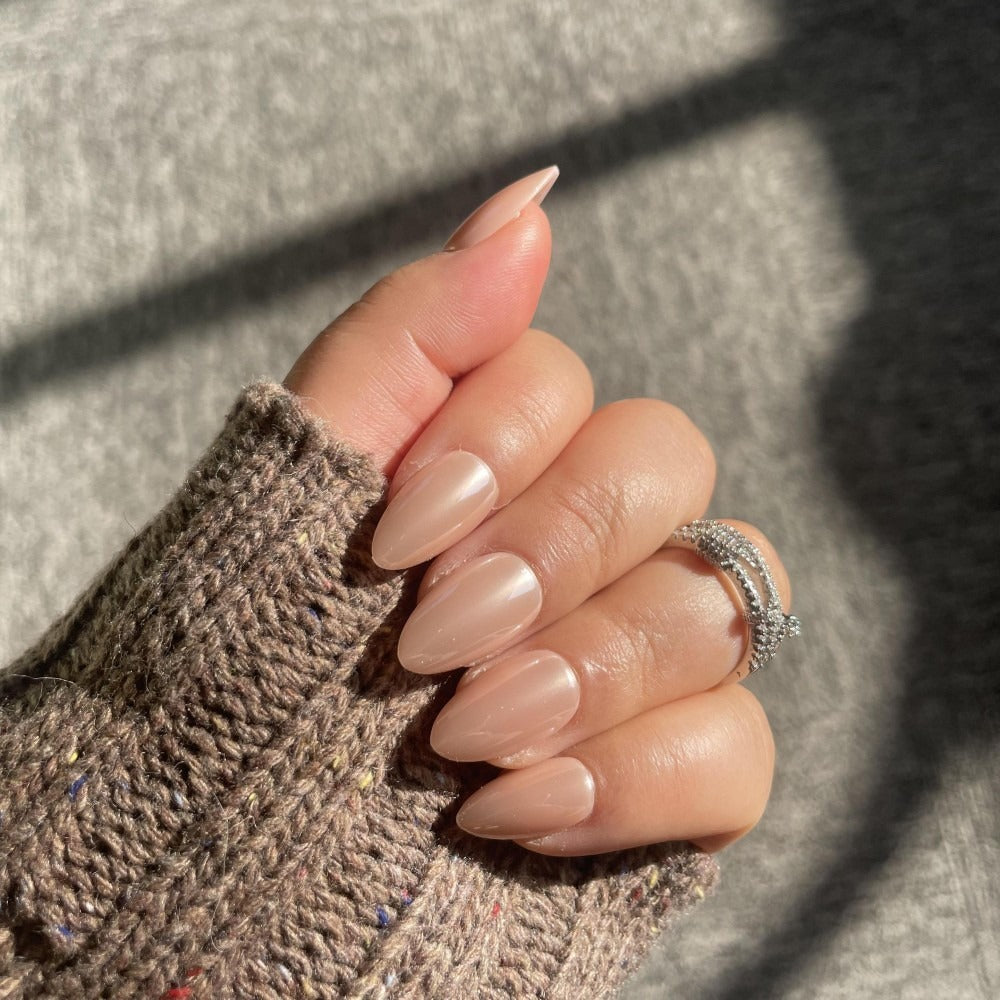Latte Love ☕ Nude Minimalist Glazed